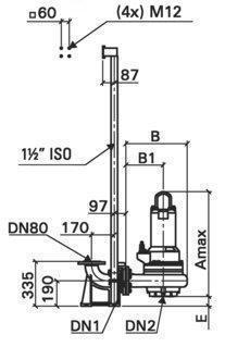 80upz 3 Phase 50hz Tsurumi Pump Europe